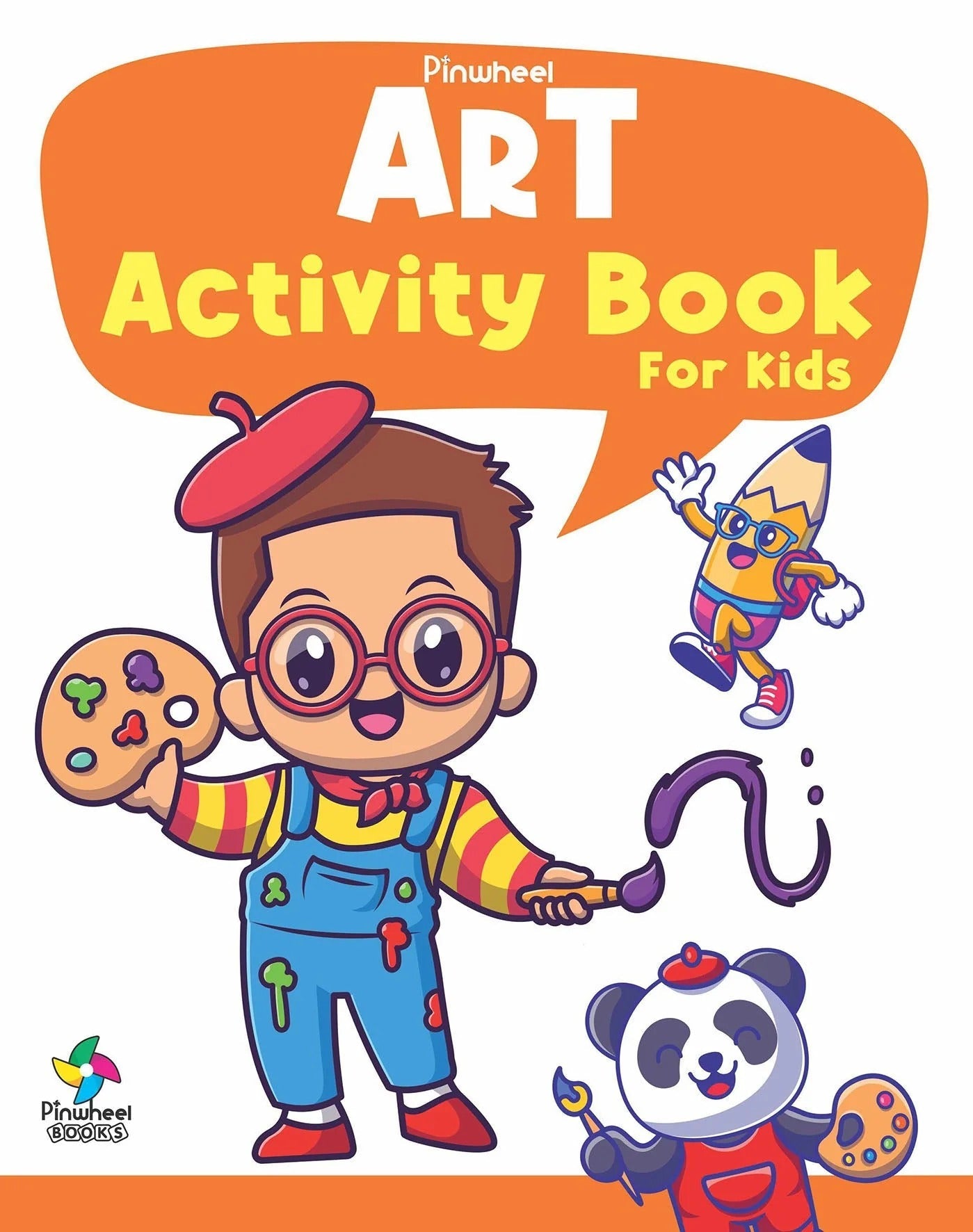 Pinwheel Learning Book – Art Activity Book