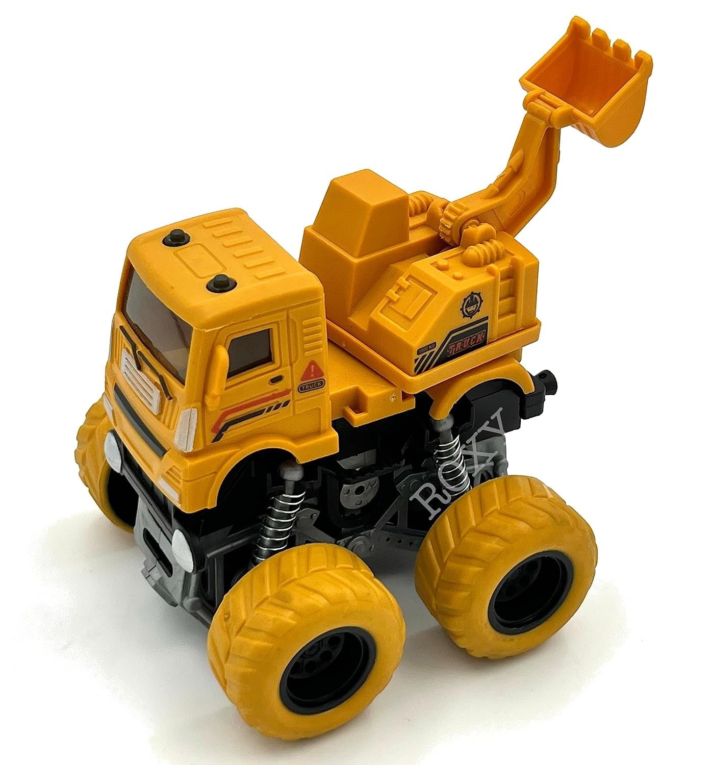 ITOYS Orange Friction Powered Truck – Durable Push & Go Toy Vehicle