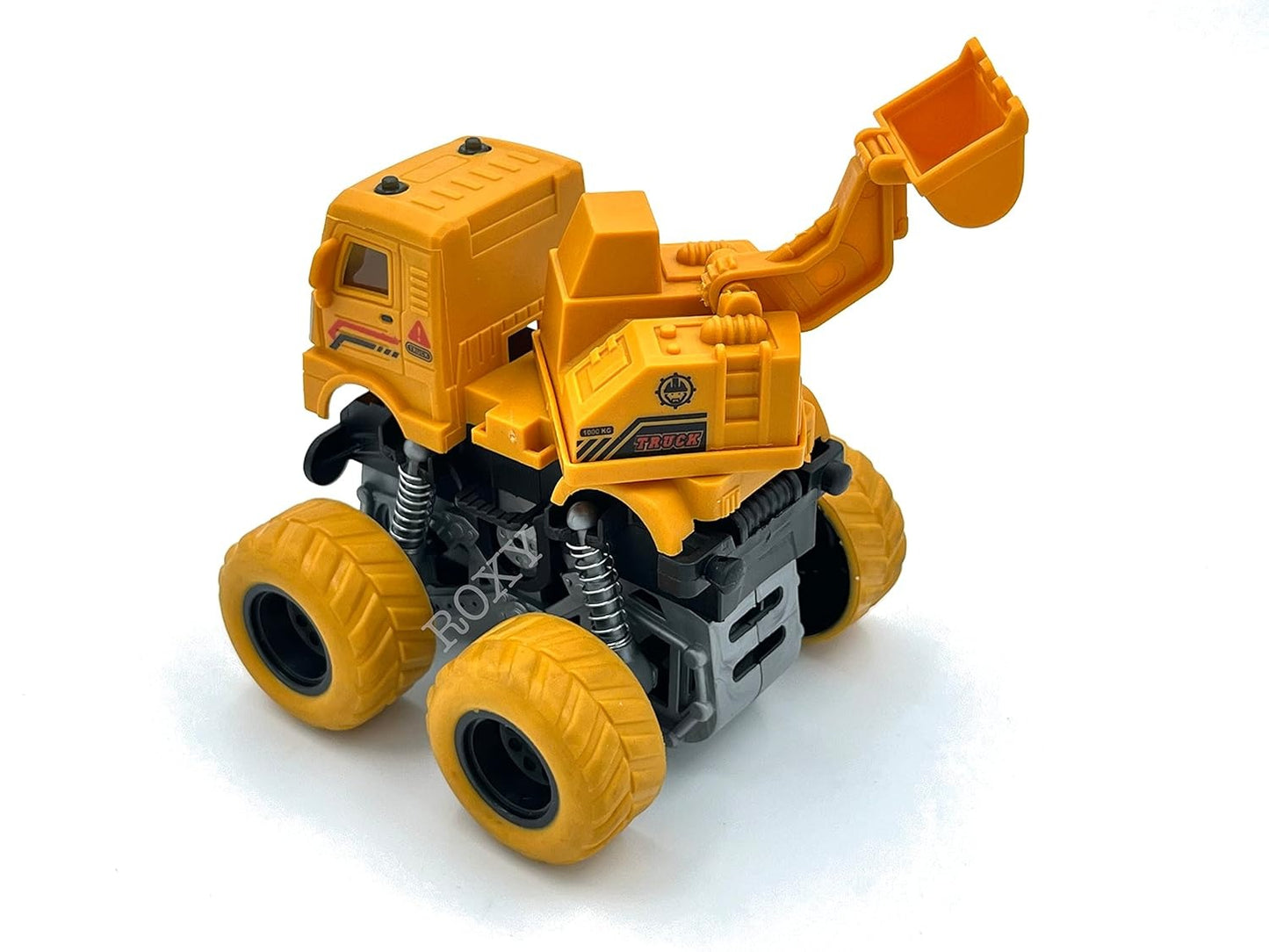 ITOYS Orange Friction Powered Truck – Durable Push & Go Toy Vehicle