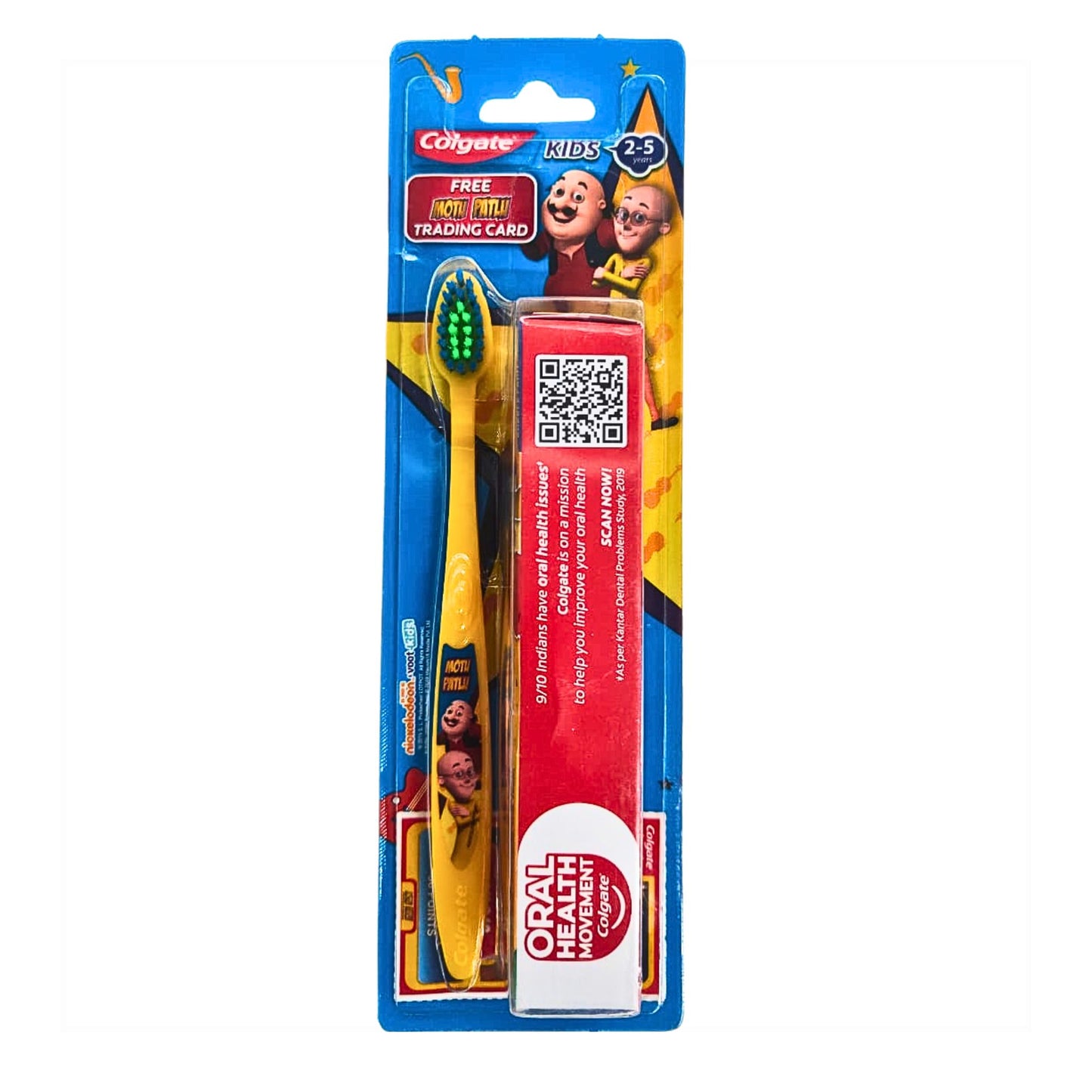 Colgate Kids Toothbrush (2–5 Years) – Motu Patlu Edition