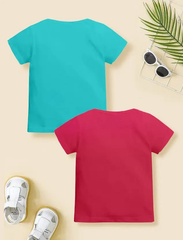 Bold & Bright – Green + Rust Orange Boys’ Tee Set