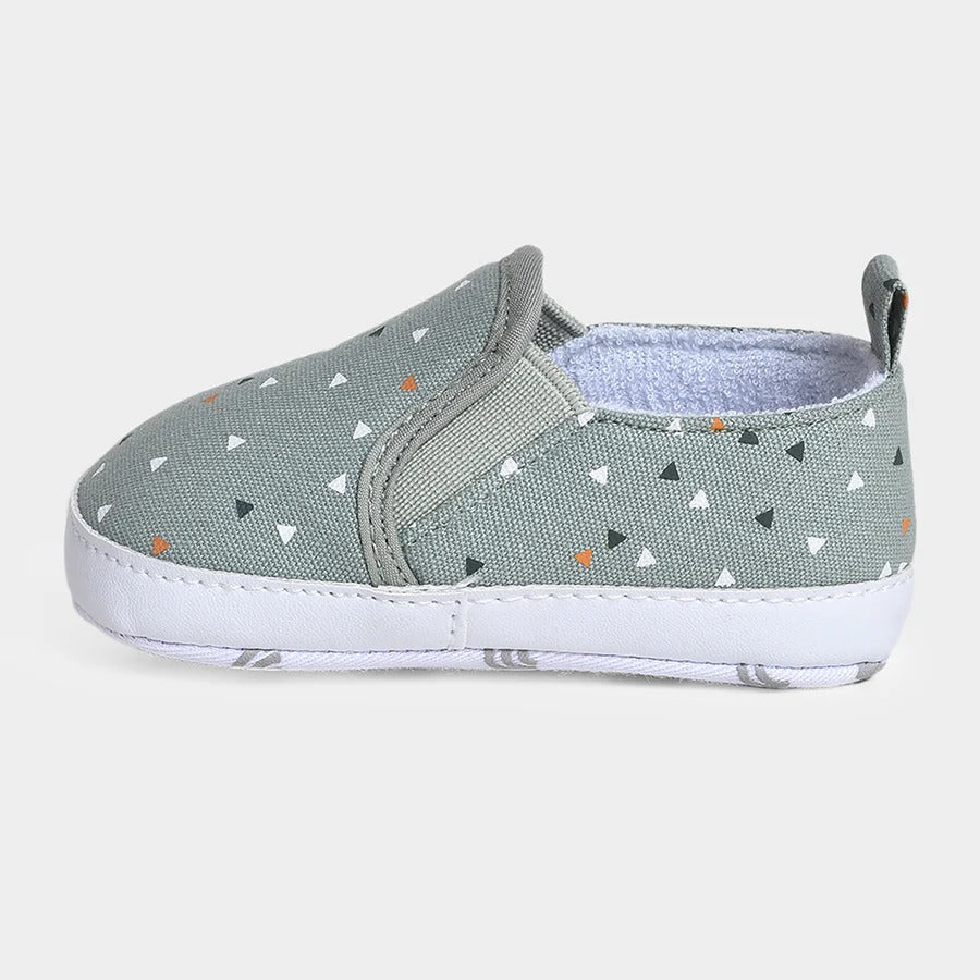 Bloom Sage Woven Booties for Baby Boys (6–12 Months) – Soft, Stylish, and Comfortable Infant Shoes