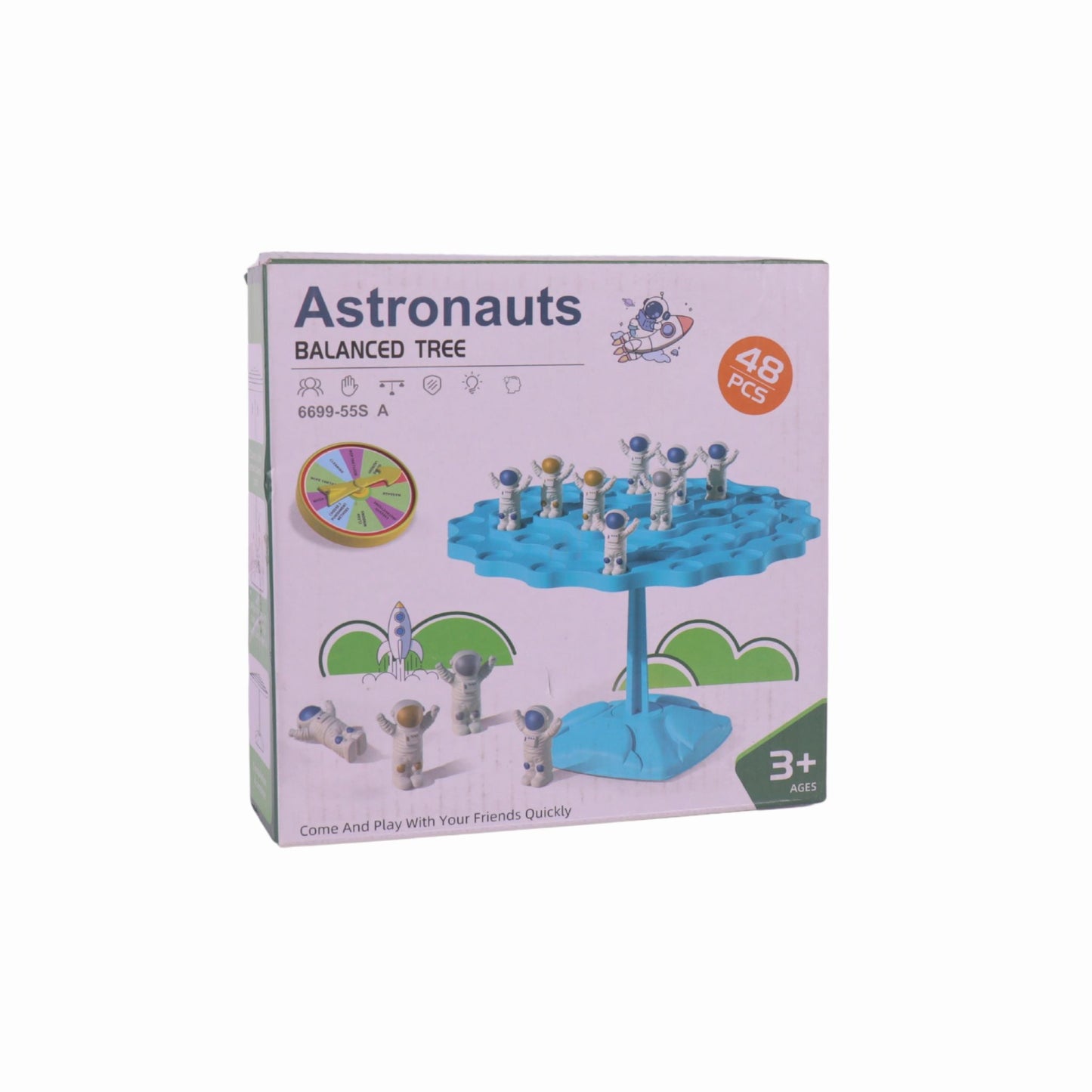 Astronauts Balanced Tree – Stack, Balance, and Blast Off into Fun