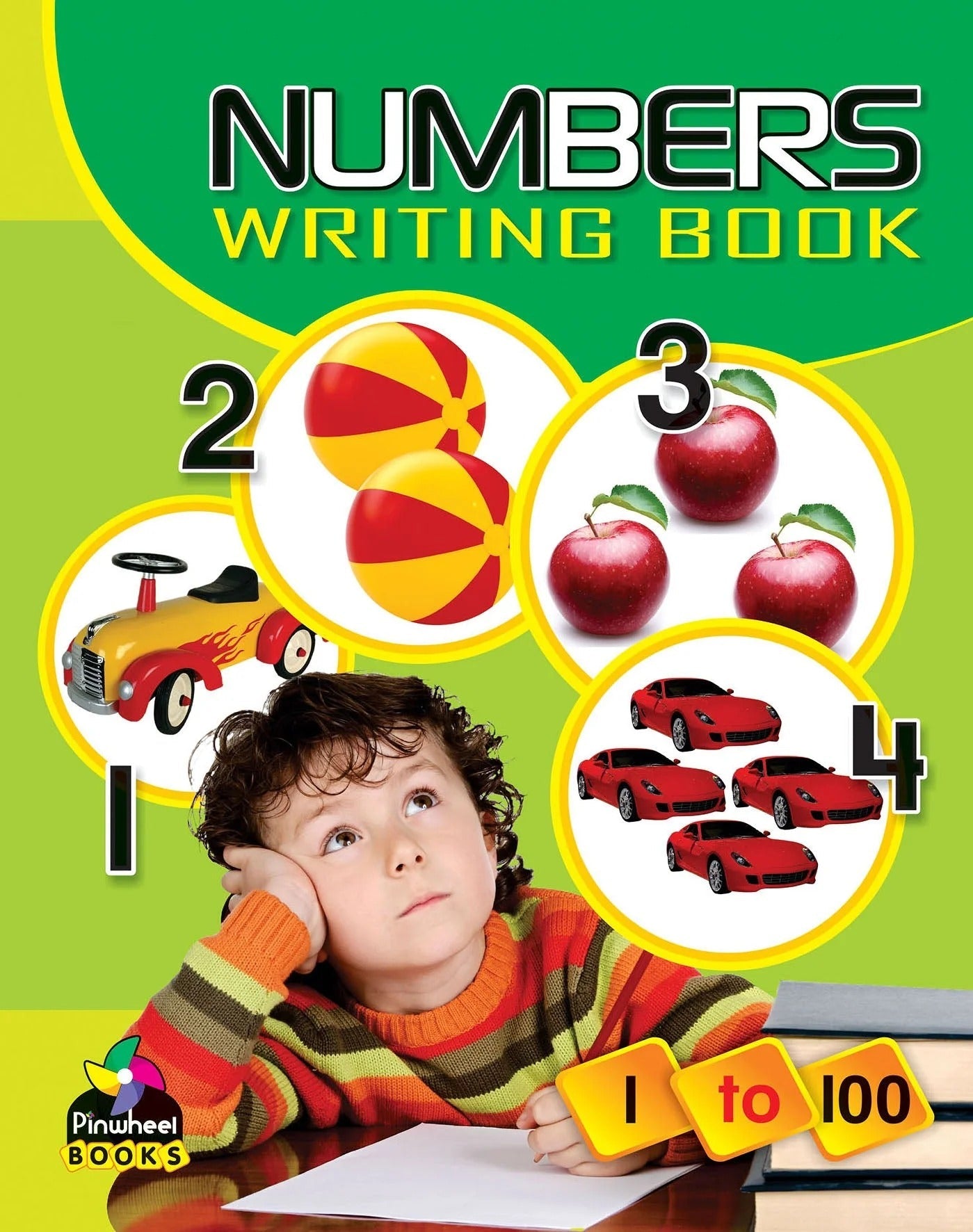 Pinwheel BOOK Number Writing Educational Learning Book for Kids