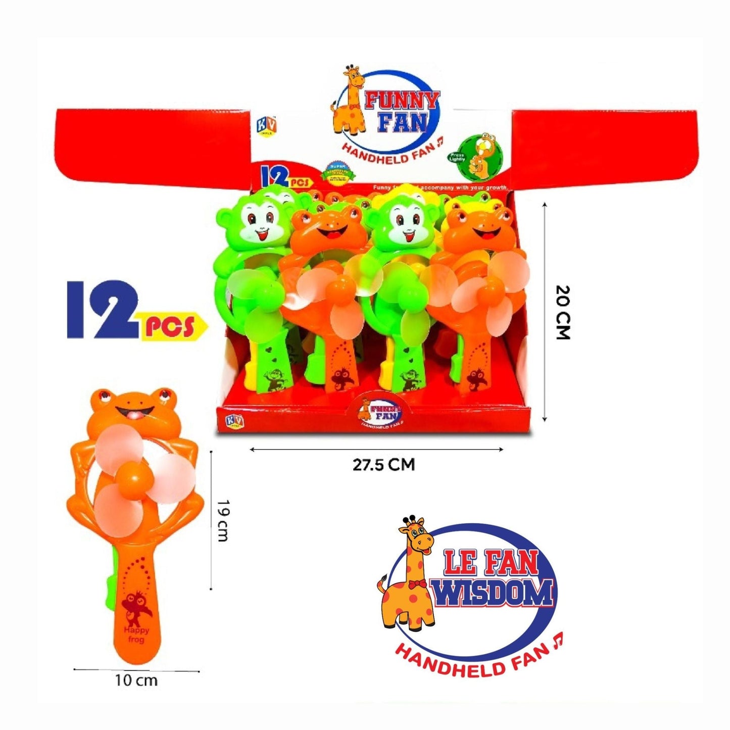 Funny Fan 8803B IVK – Cute & Colorful Portable Fan Toy for Children