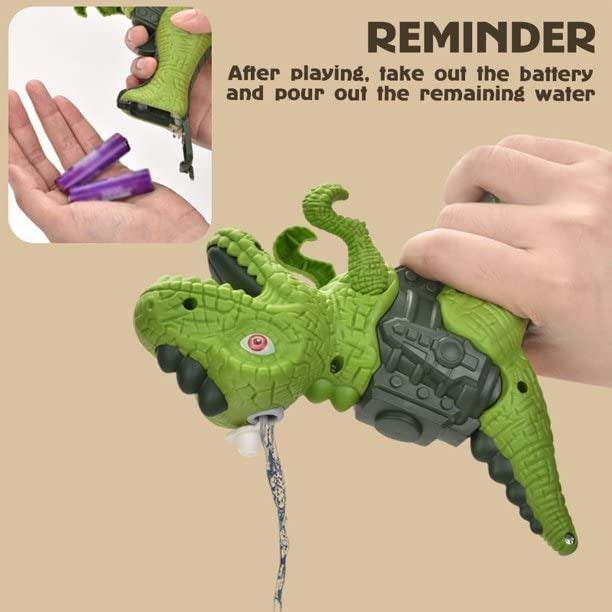 DINO SPRAY GUN 135A INR – Dino-Themed Water Battles Made Fun