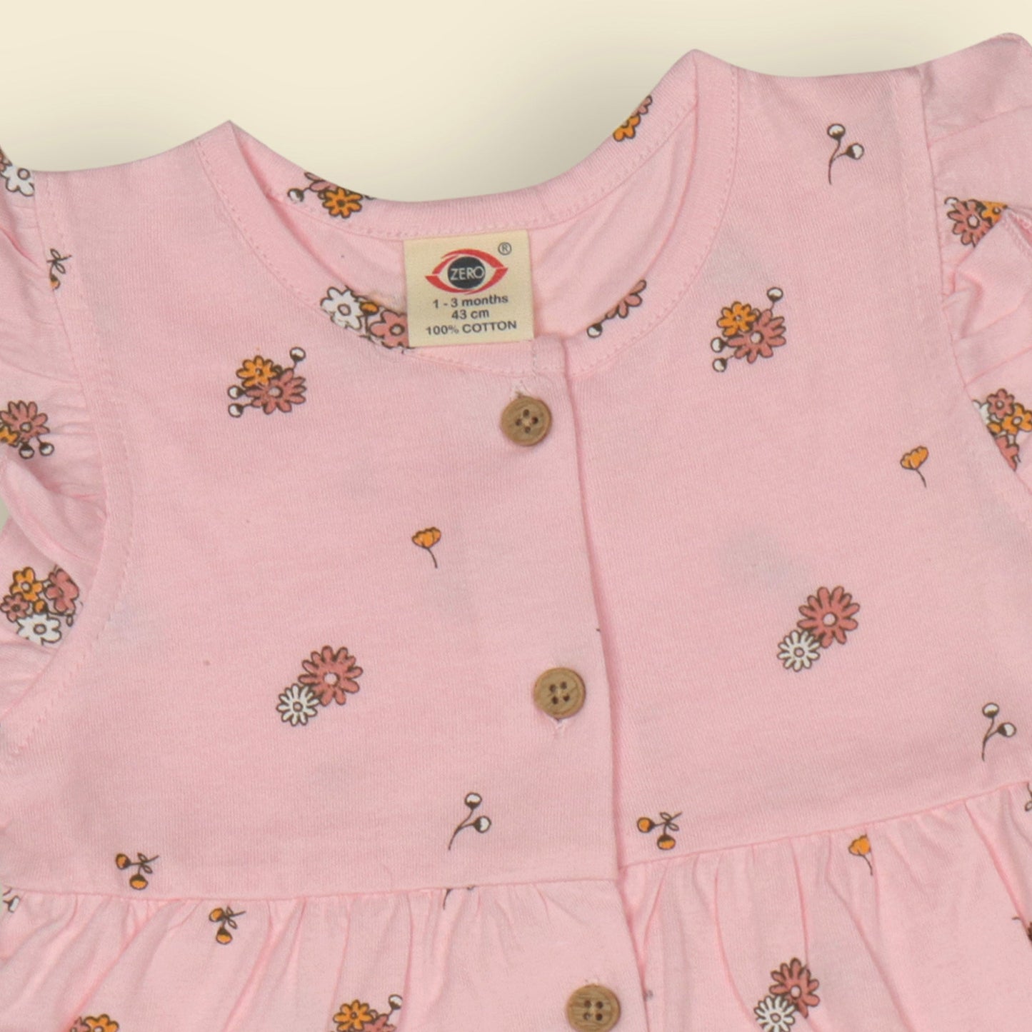 Peachy Bloom Playtime Set by Zero Breezy Frock & Comfy Bloomer Duo