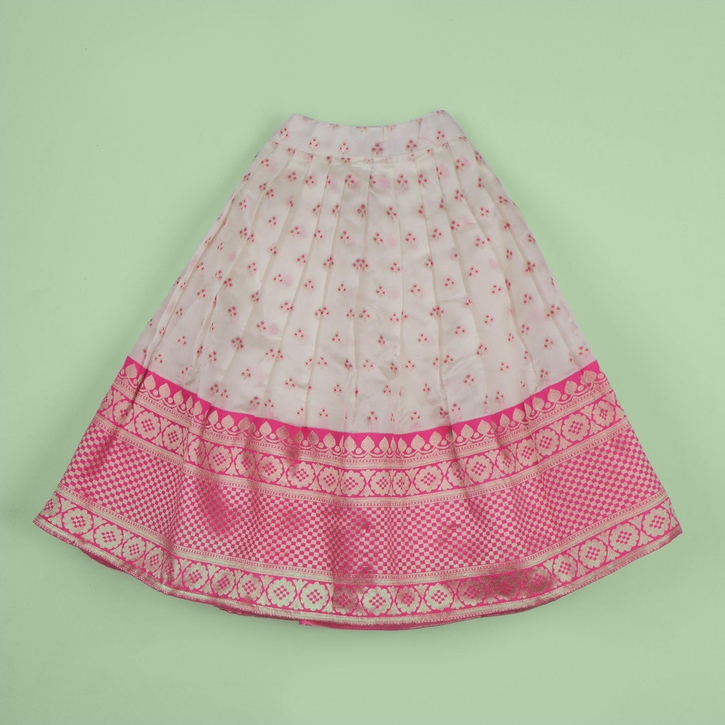 Sparkle & Shine – Embroidered Pink Lehenga for Girls