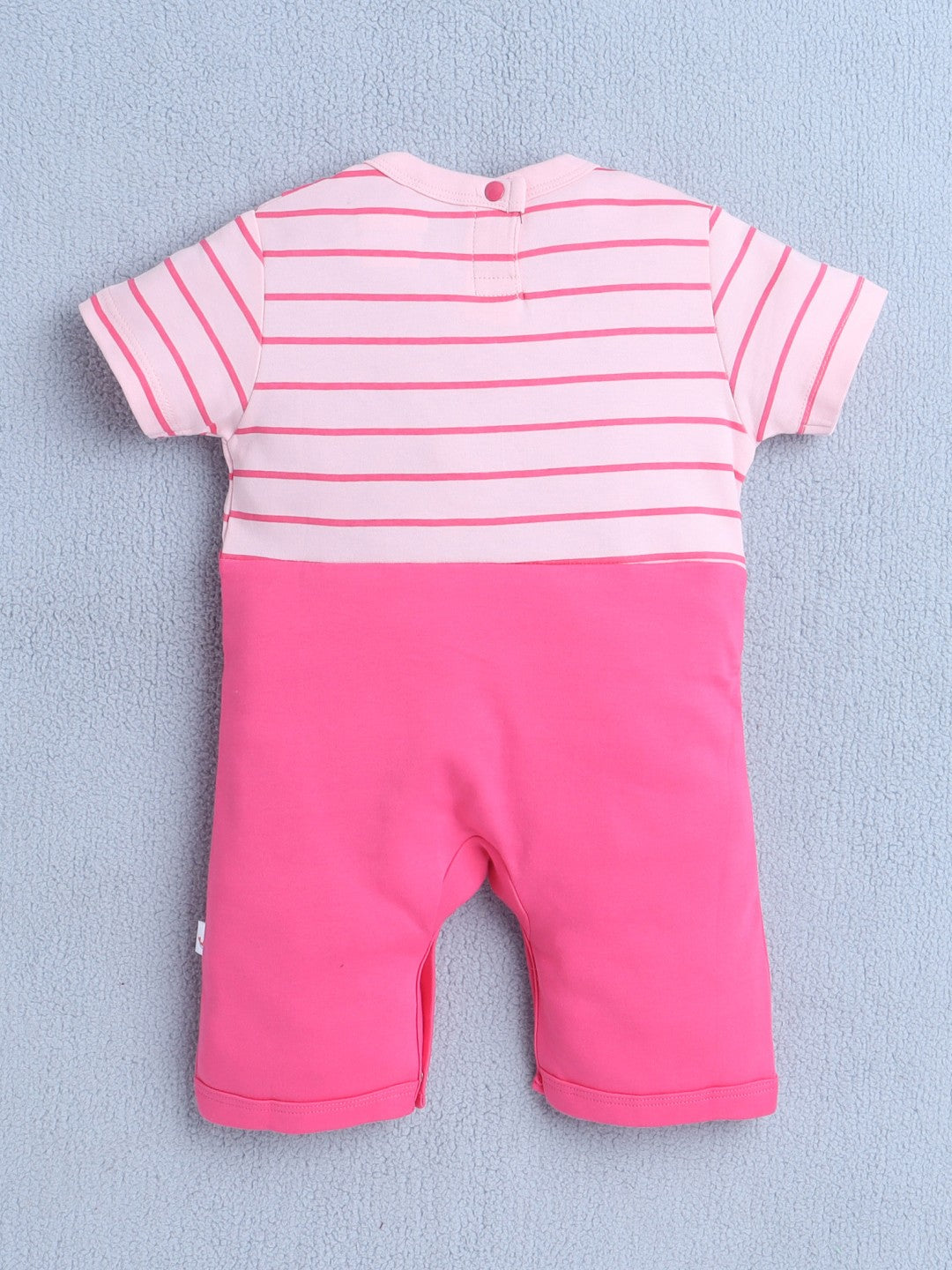 Slip into summer fun with Bumzee’s dark pink romper—easy snap buttons and comfy fit!