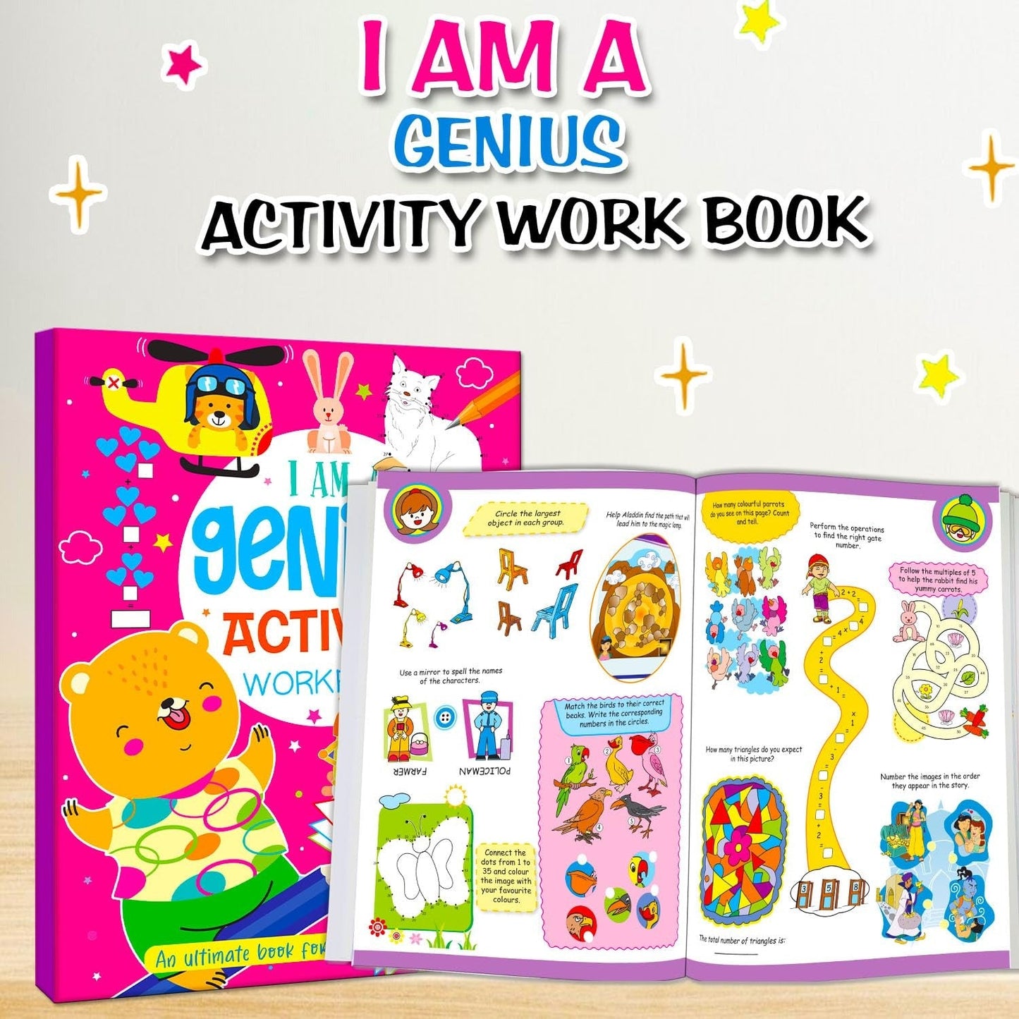 I Am Genius Activity Workbook 2 – Fun Learning for Curious Kids