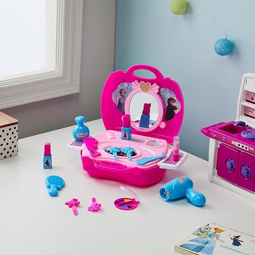 Kids’ Pretend Play Makeup Kit with Suitcase – Safe, Durable & BIS Certified (Made in India)