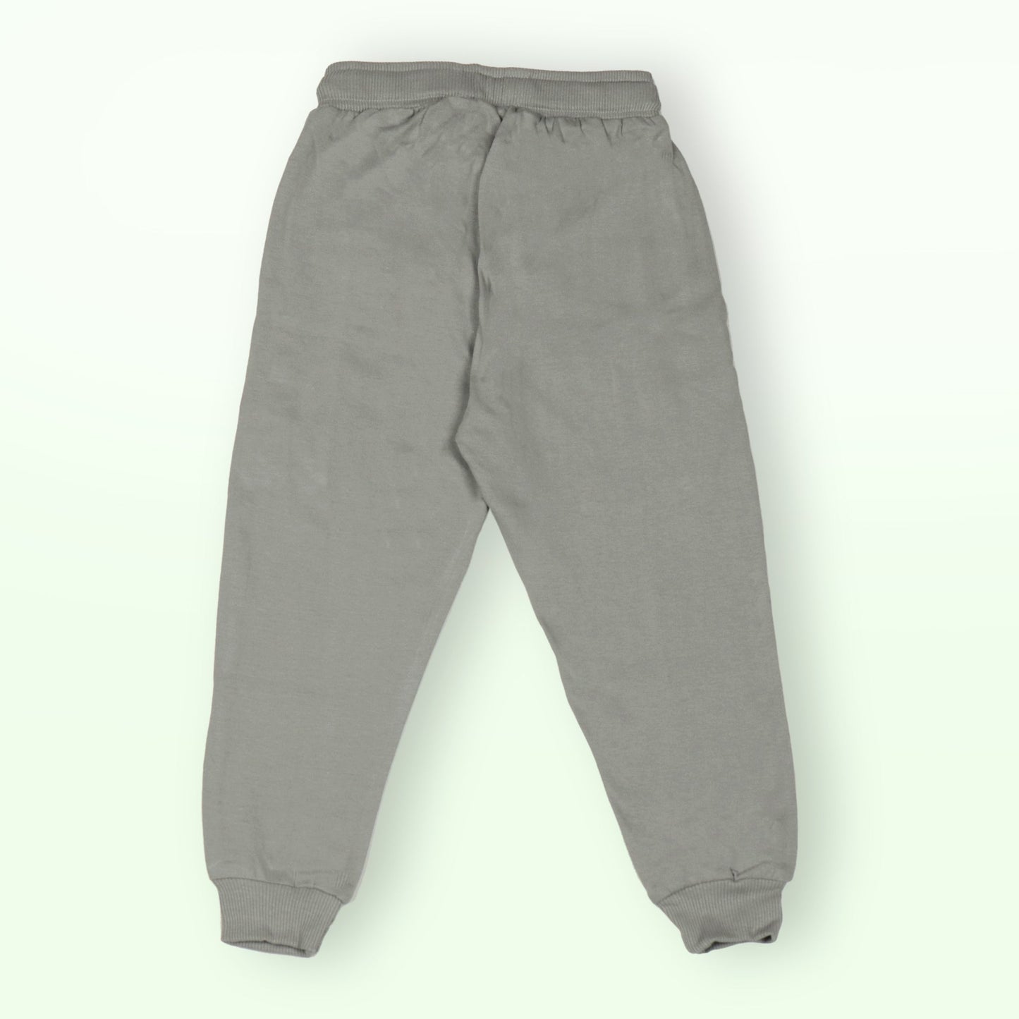 BONKERZ Girls’ Grey Warm Jogger Pants – Full Length, Drawcord Waist, 2 Pockets, Cozy Sinker Fabric