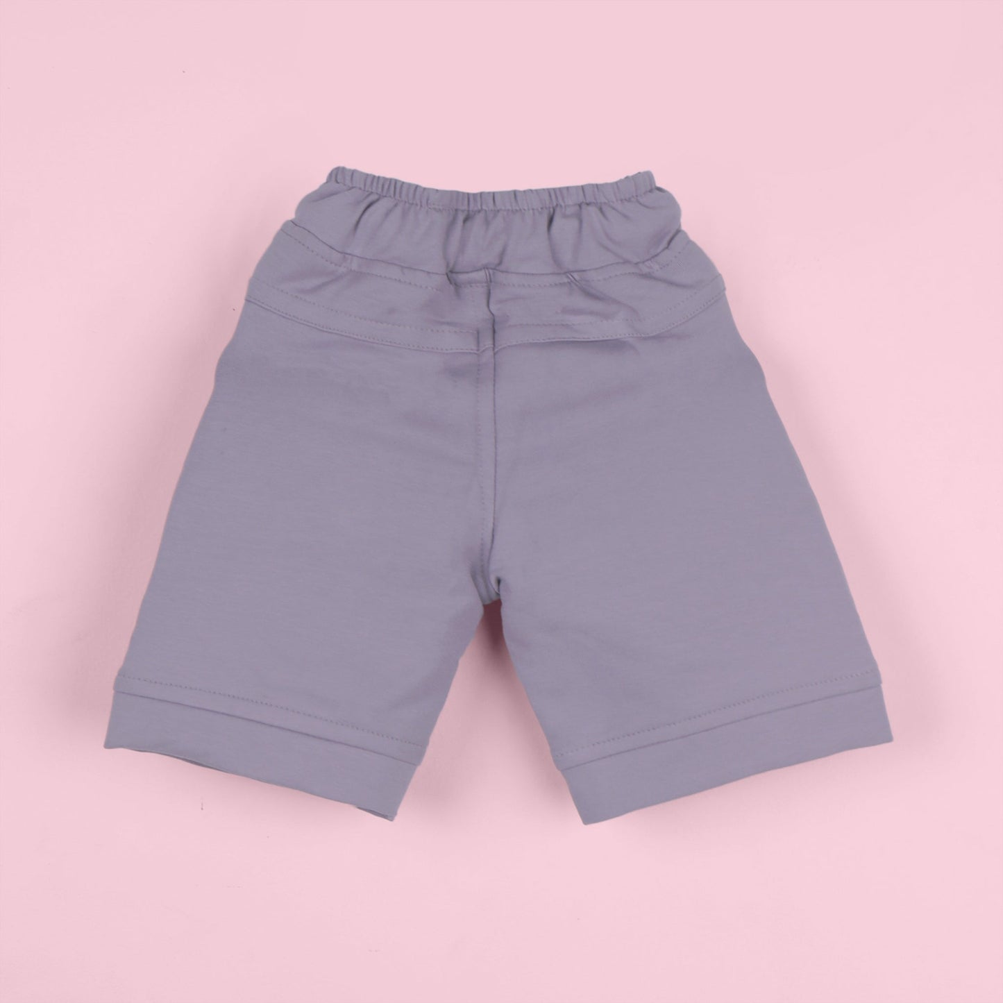 Day by Day Boys’ Grey T-Shirt & Shorts Set – Inside Turn Print