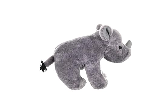 Wild Republic Mini Baby Rhino – Soft Plush Stuffed Animal Toy for Kids