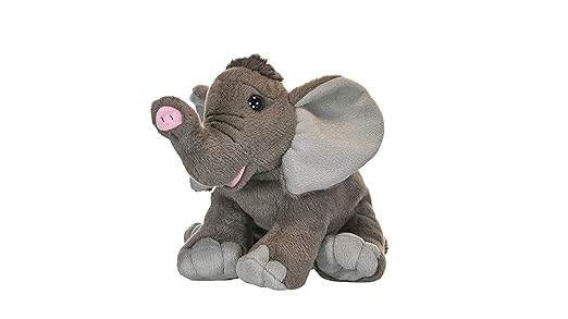 Wild Republic Baby Elephant – Large Soft Plush Stuffed Toy Gift for Kids