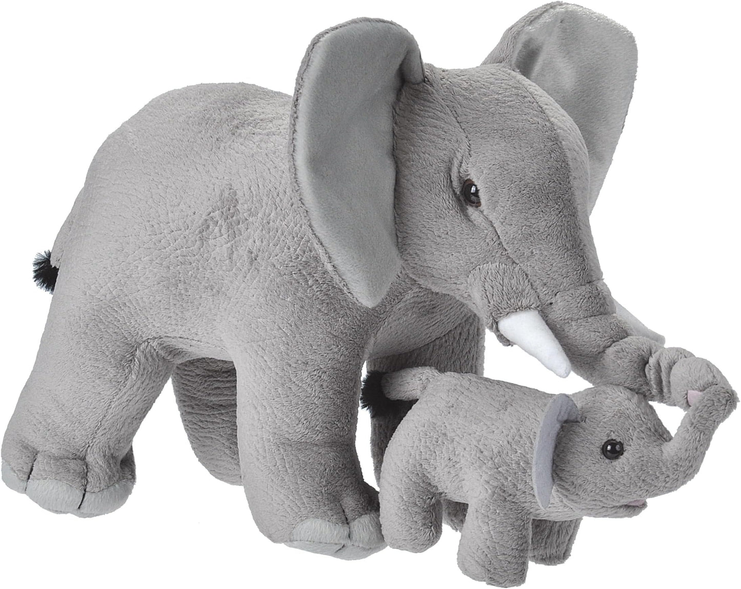 Wild Republic Mom & Baby Stuffed Animal 15 (Elephant)
