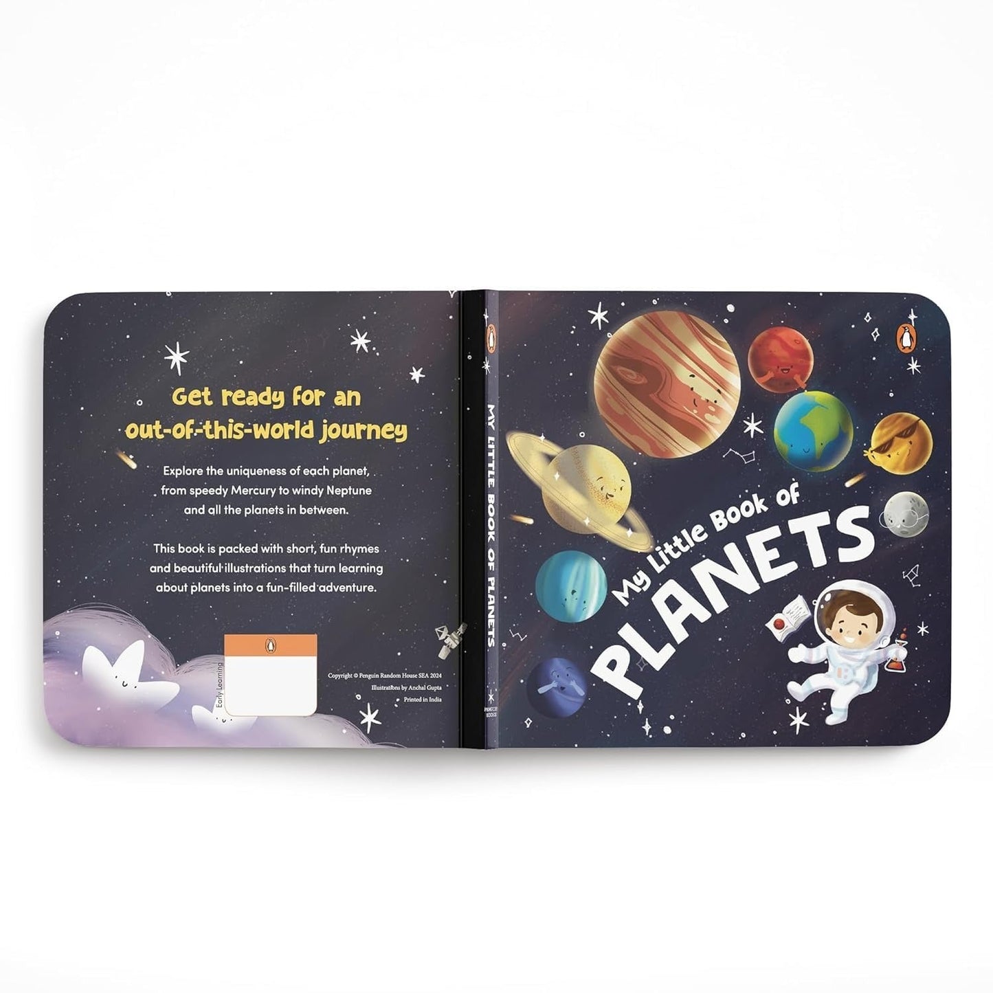 My Little Book of Planets – Rhyming & Illustrated Solar System Learning for Kids Ages 3+