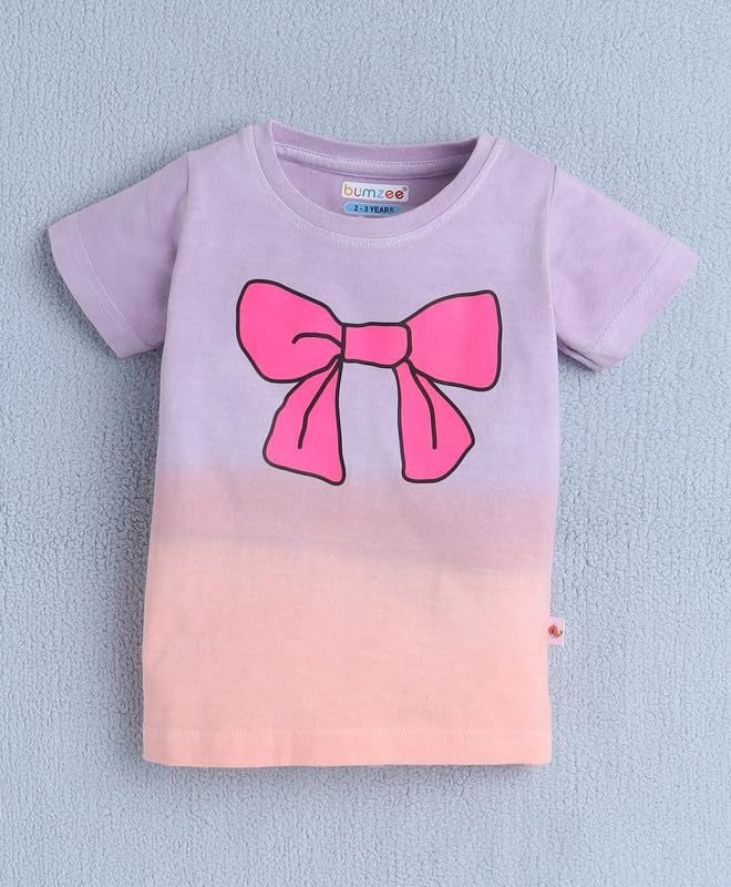 Fashion Lavender Half-Sleeve Tee
