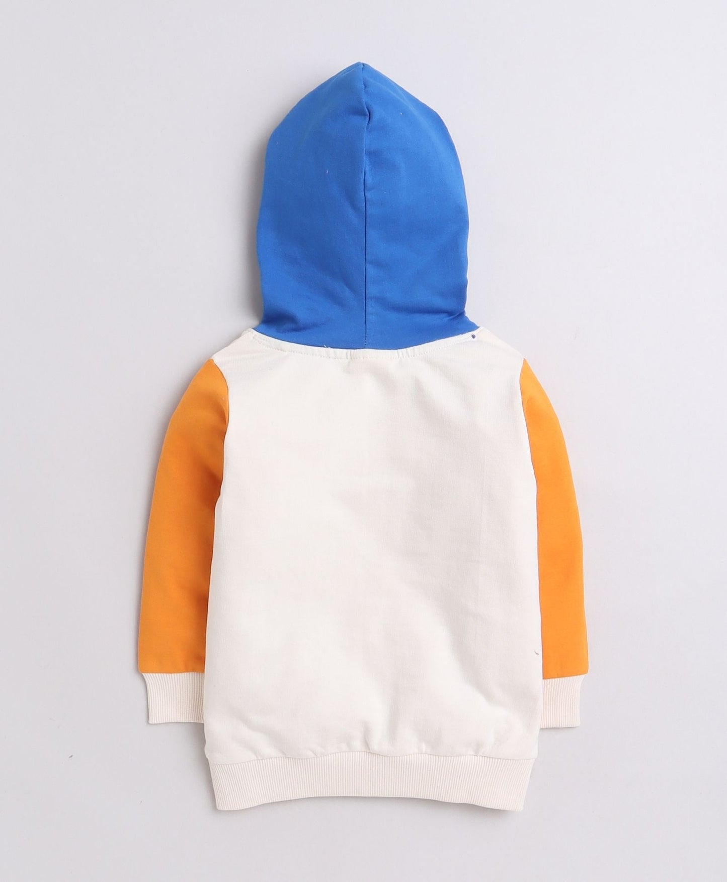 Street Style Vibes – Boys’ Beige Cotton Hoodie