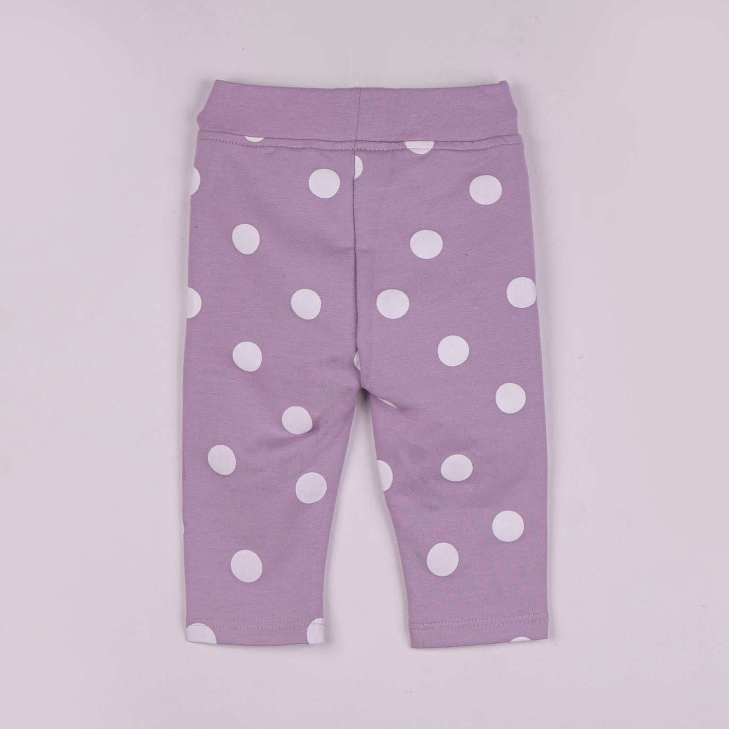 Girls’ Lilac Full Length Leggings – Easy Slip-On Fit