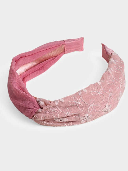 Soft & Comfy Lilac Headband with Bow – Stylish Daily Wear
