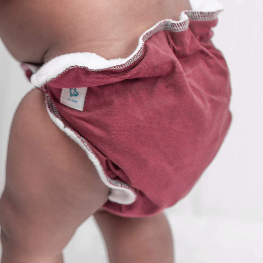 Wine & Camel Ultra Reusable Nappy Duo