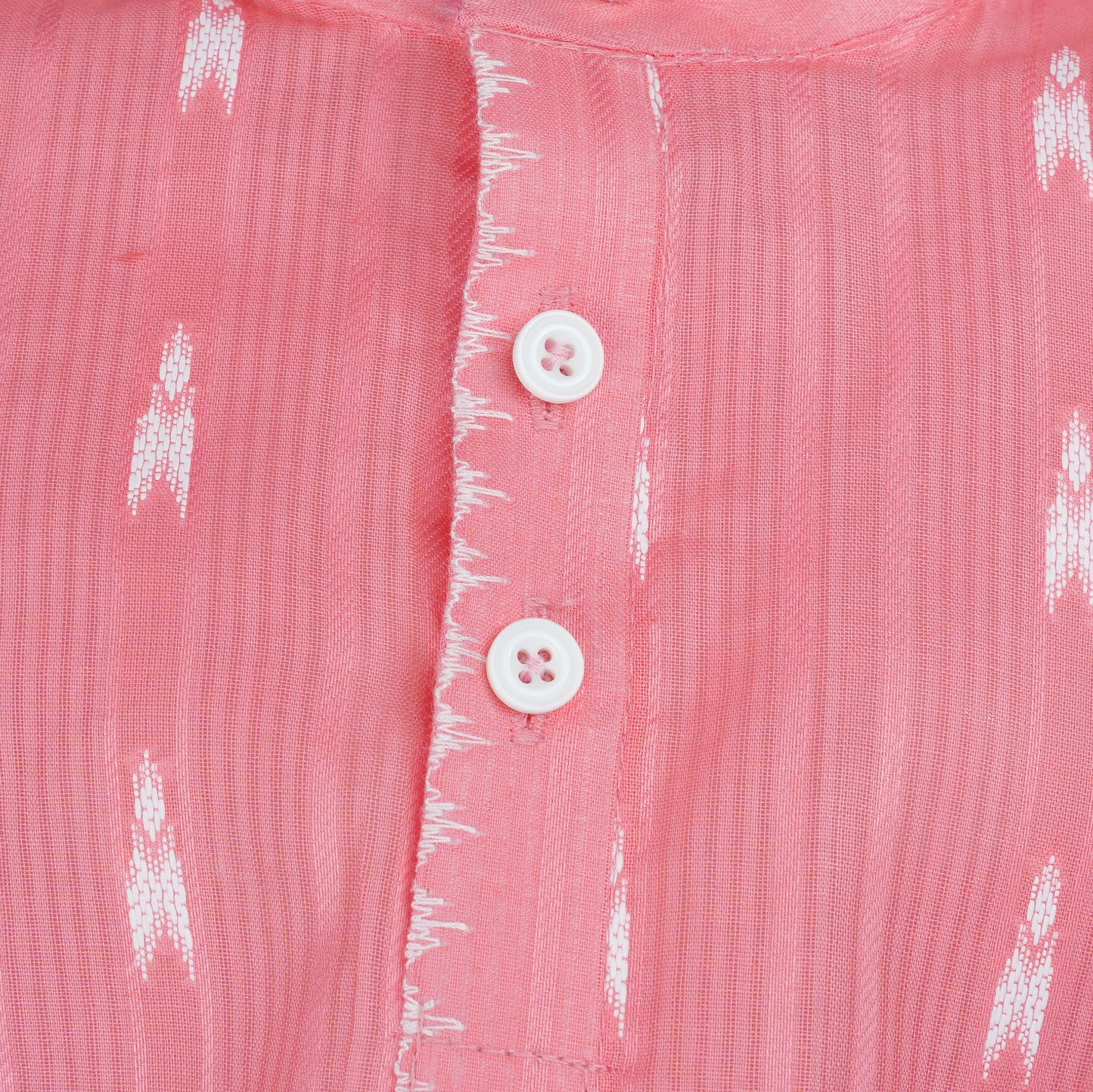 Tradition Cotton Blend Dhoti Kurta Set – Coral