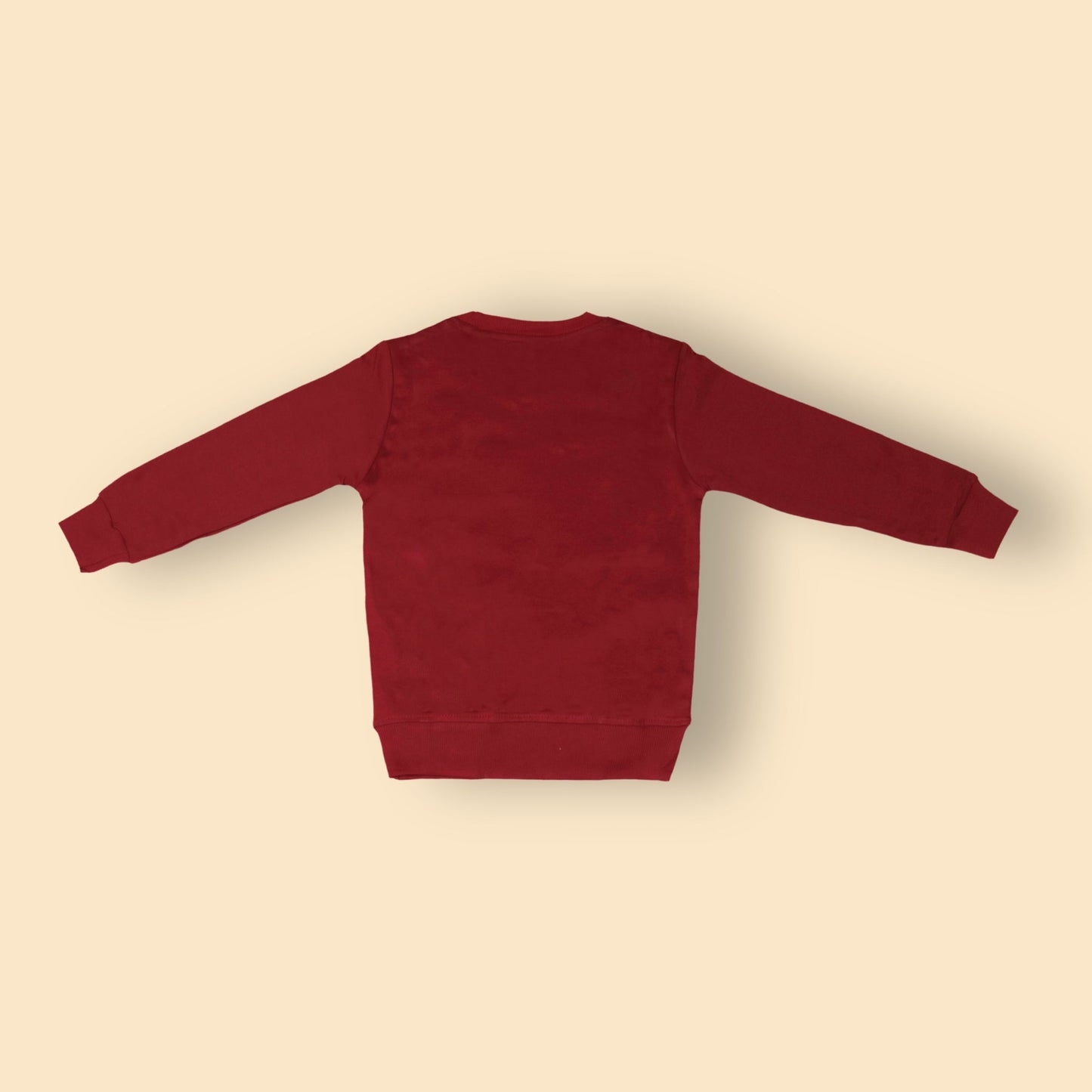 OlioKids Boys' 2-Piece Cotton Blend Set – Printed Sweatshirt & Knee-Length Joggers
