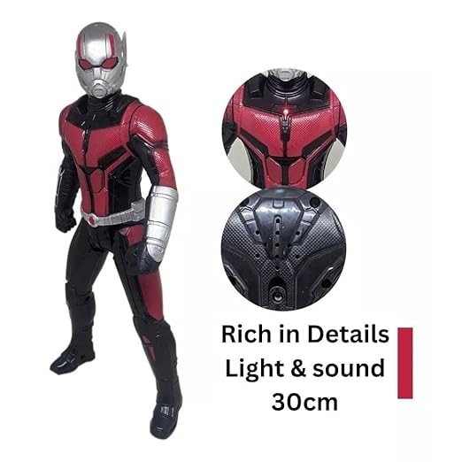12" Ant-man Action Figure – Light & Sound Special Edition Play Toy