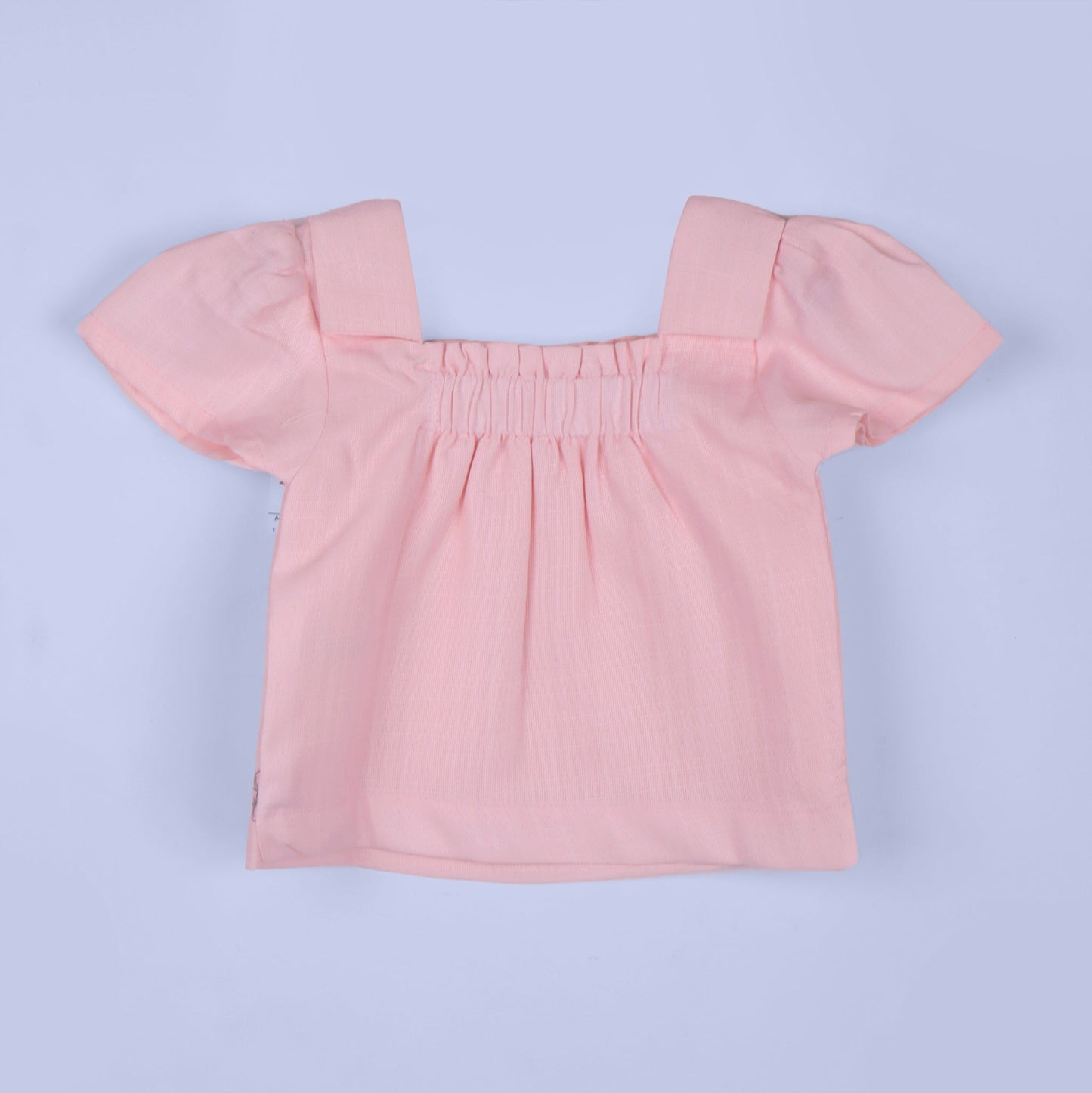 Play All Day: Girls’ Pink Top & Shorts Summer Set