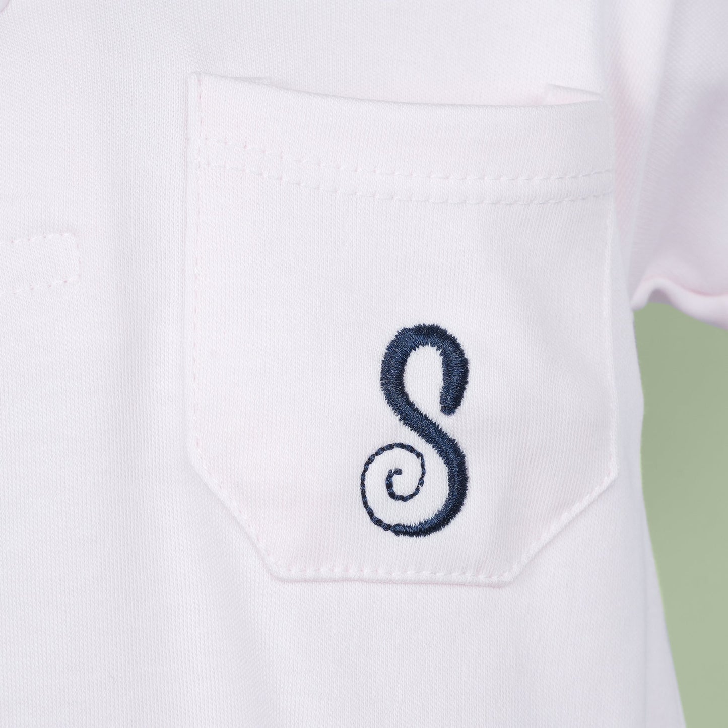 Breezy & Playful: Neo Nate Boys Light Pink Knee-Length Romper with Embroidery
