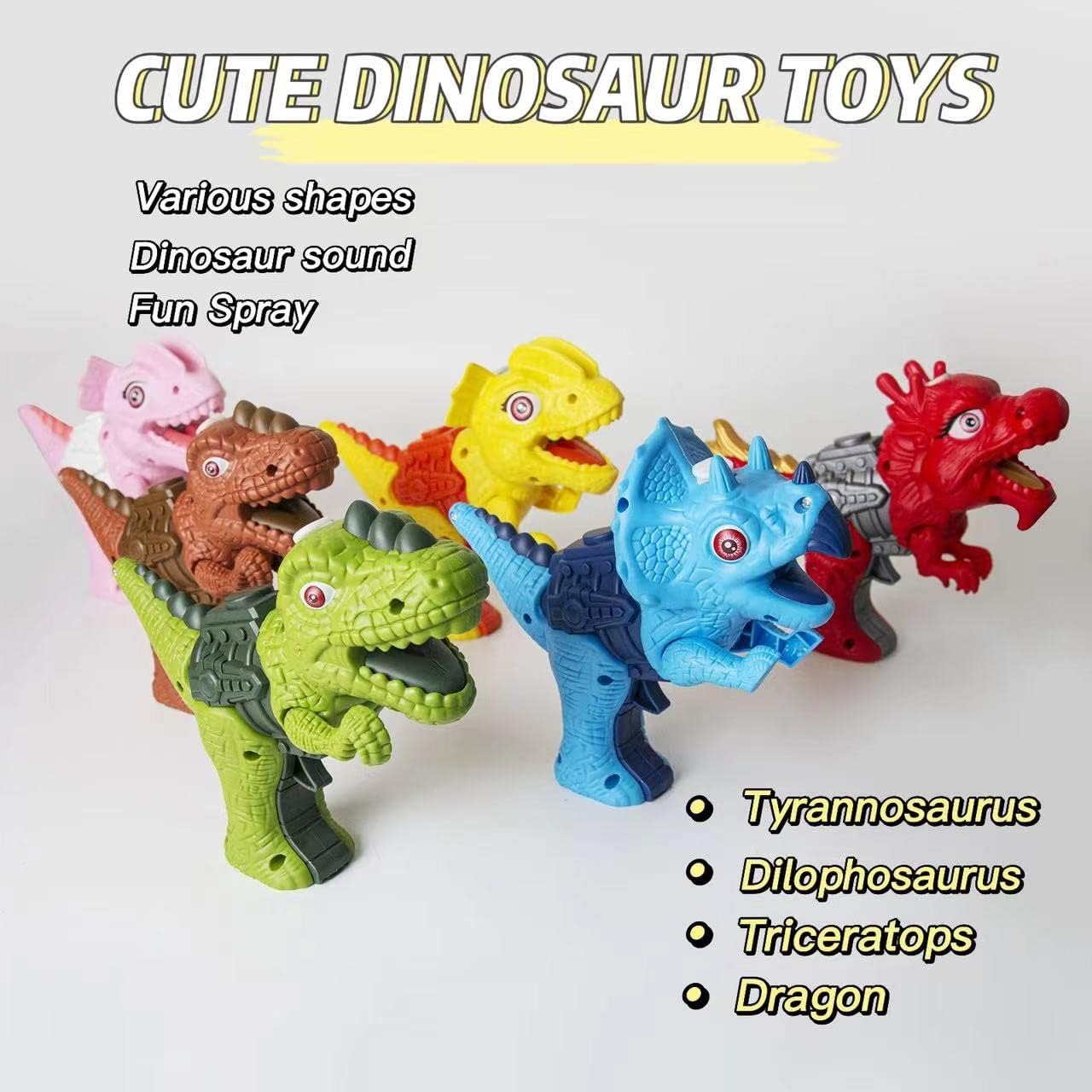 DINO SPRAY GUN 135A INR – Dino-Themed Water Battles Made Fun