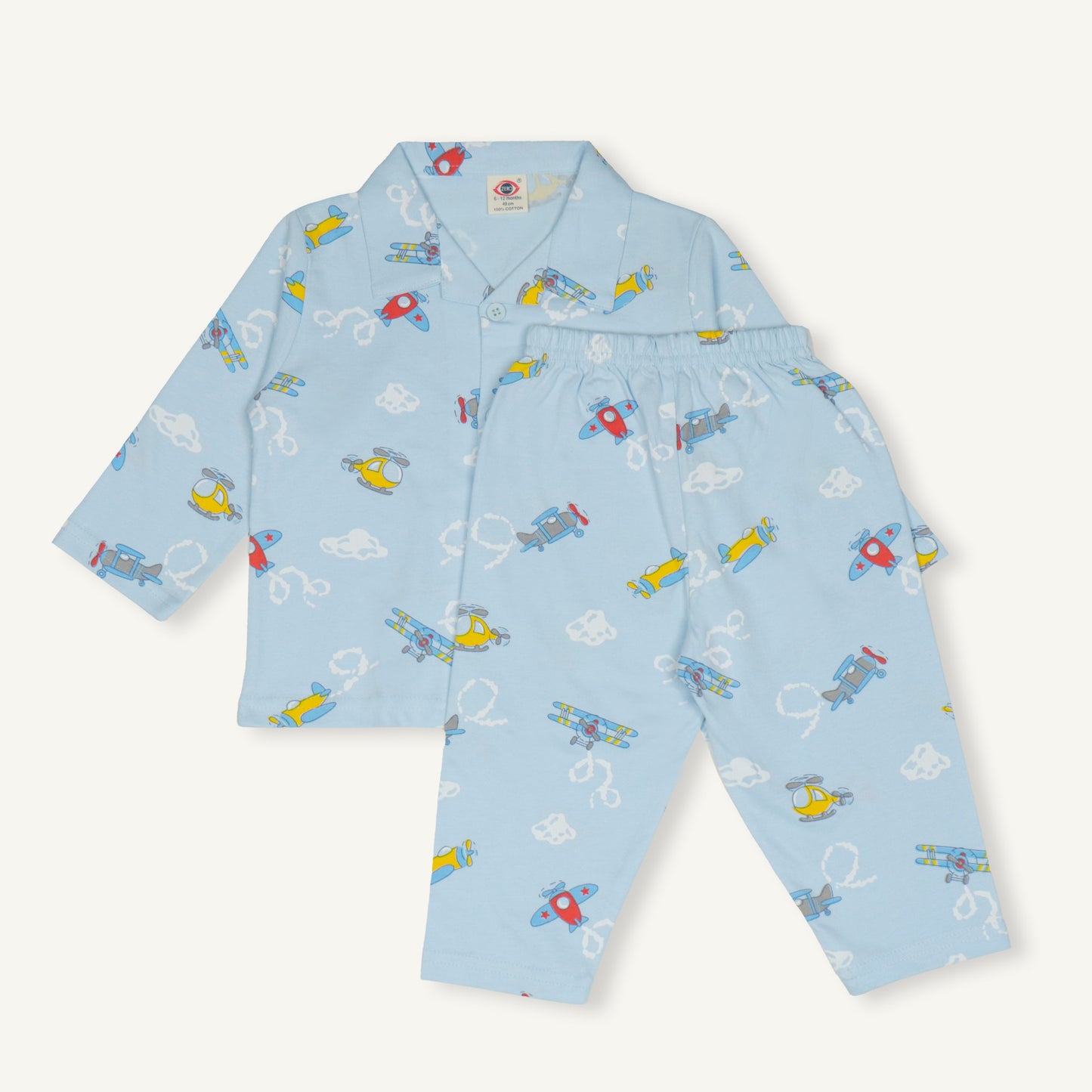 Zero Cozy Creamy Dreams: Snug Unisex Winter Pyjama Set