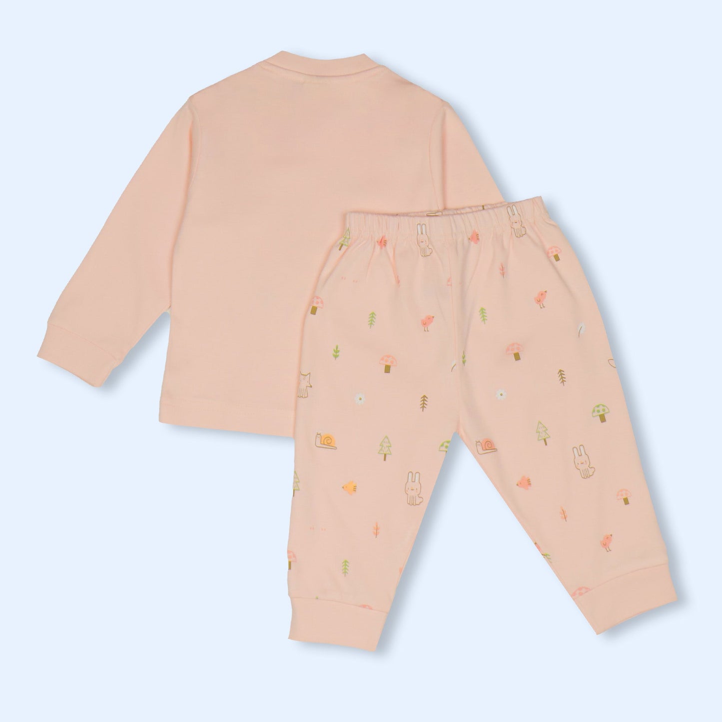 Zero Cozy Critter Pajama Set Warm Hugs for Fall Nights
