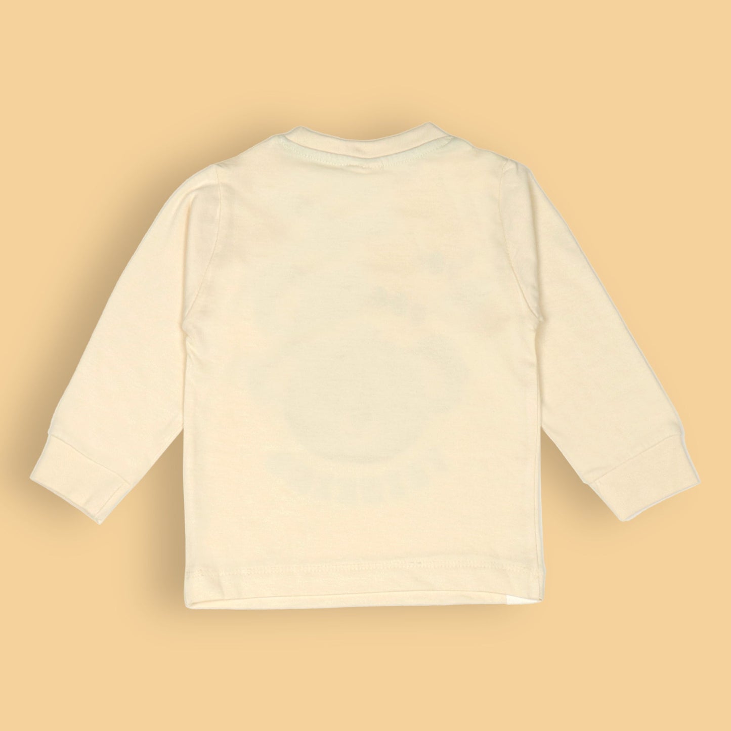 Cucumber Boys’ Cream Tee & Light Green Joggers Set – Positive Thinking Print, Soft Cotton All-Season Comfort