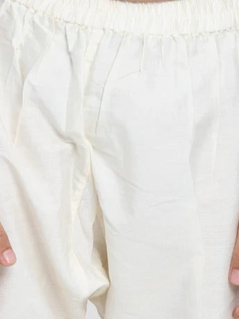 Mini Celebrator: All-Over Print Kurta & Pyjama Set
