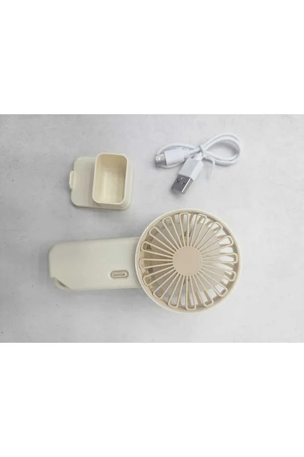 Handheld Desktop USB Fan ā Portable Rechargeable Mini Fan for Home, Office & Travel