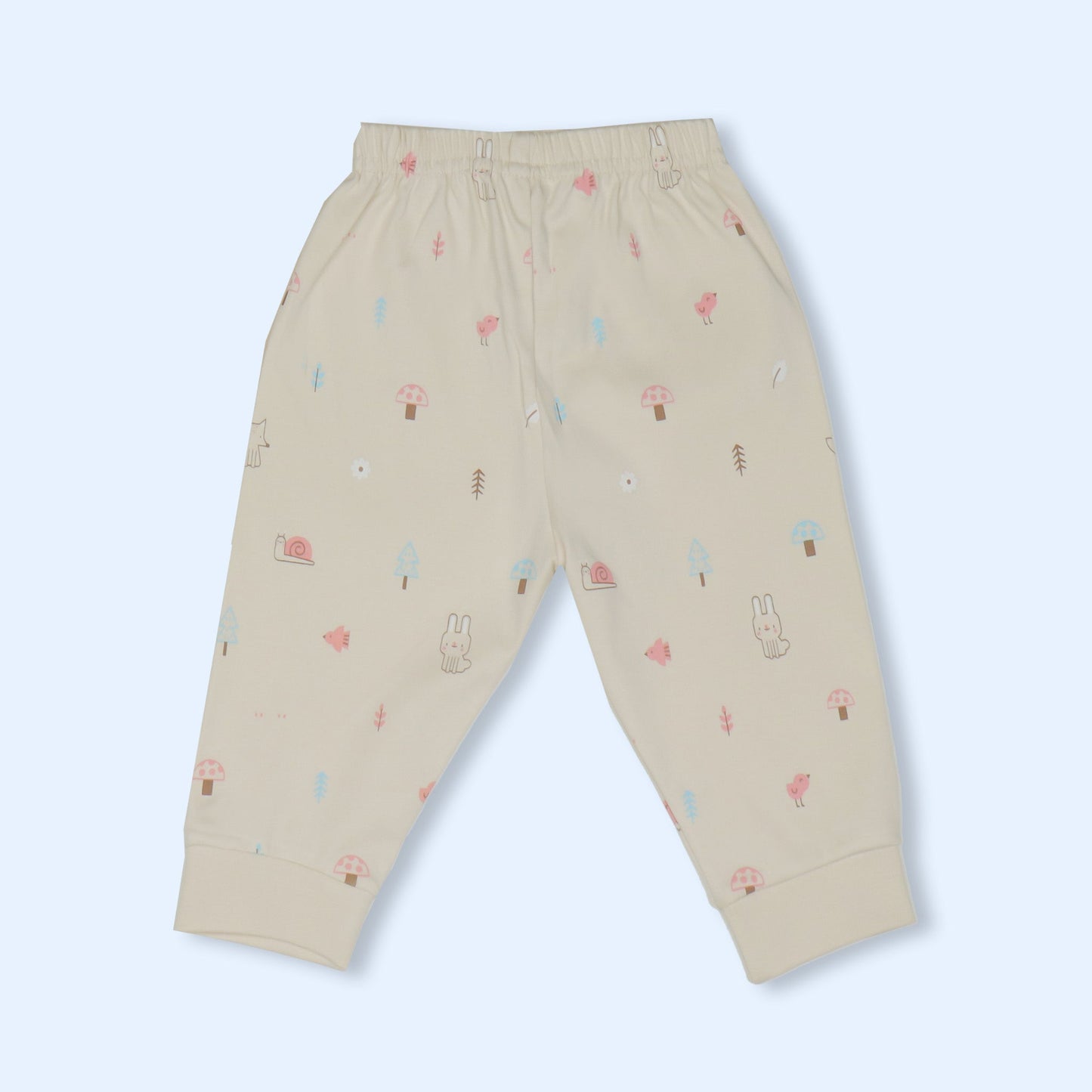Cozy Critter Dreams: Zero's Warm & Whimsical PJ Sets in Light Peach