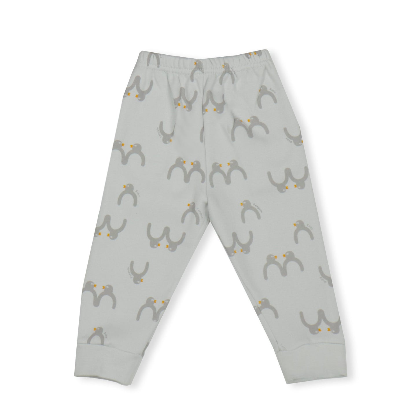 Silver Snooze Squad: Pink Rabbit's Cozy All-Print Pyjama Set
