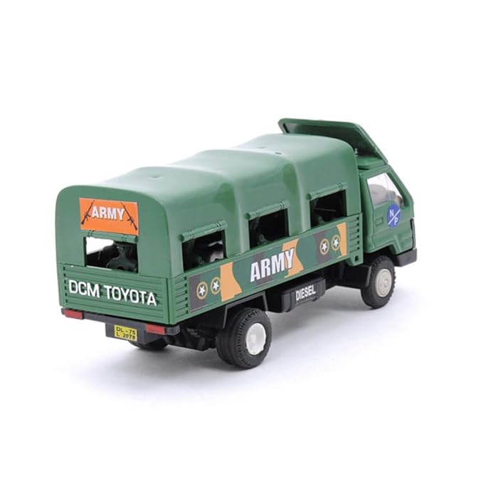 Centy Toys Plastic Pull Back Army Dcm Truck Number Of Pieces: 1 Multicolour
