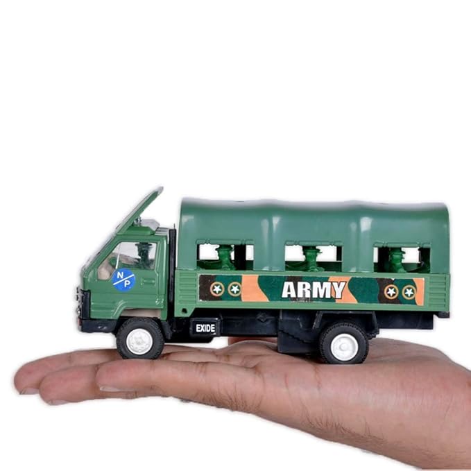 Centy Toys Plastic Pull Back Army Dcm Truck Number Of Pieces: 1 Multicolour