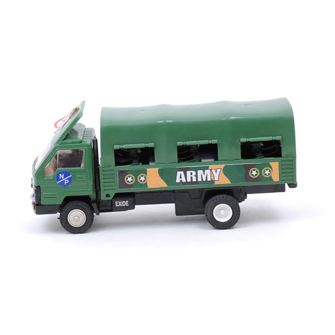 Centy Toys Plastic Pull Back Army Dcm Truck Number Of Pieces: 1 Multicolour