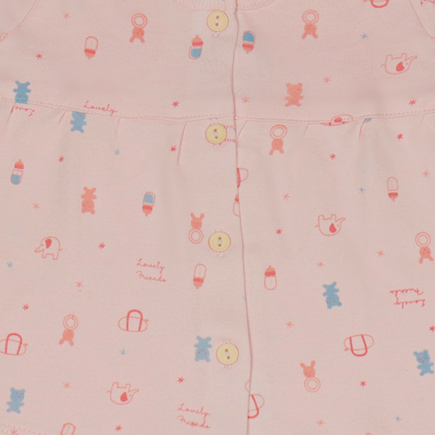 Pink Rabbit's Sunny Cat & Mouse Frolic Frock