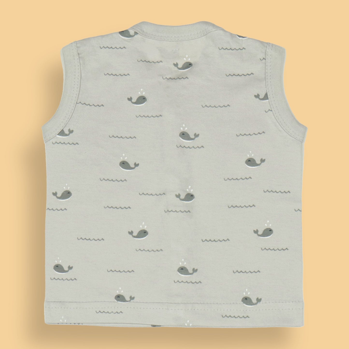 Zero Snug Seas Soft Vest - playtime-ready with sea critters and cozy cotton! - Pack of 3