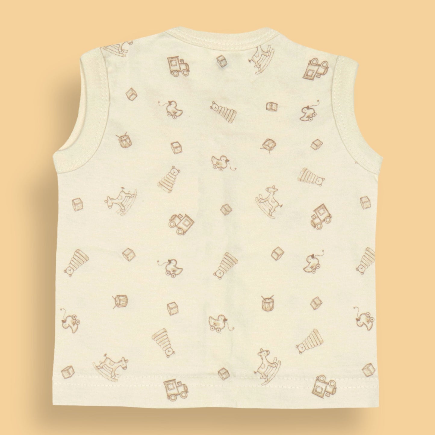 Zero Snug Seas Soft Vest - playtime-ready with sea critters and cozy cotton! - Pack of 3