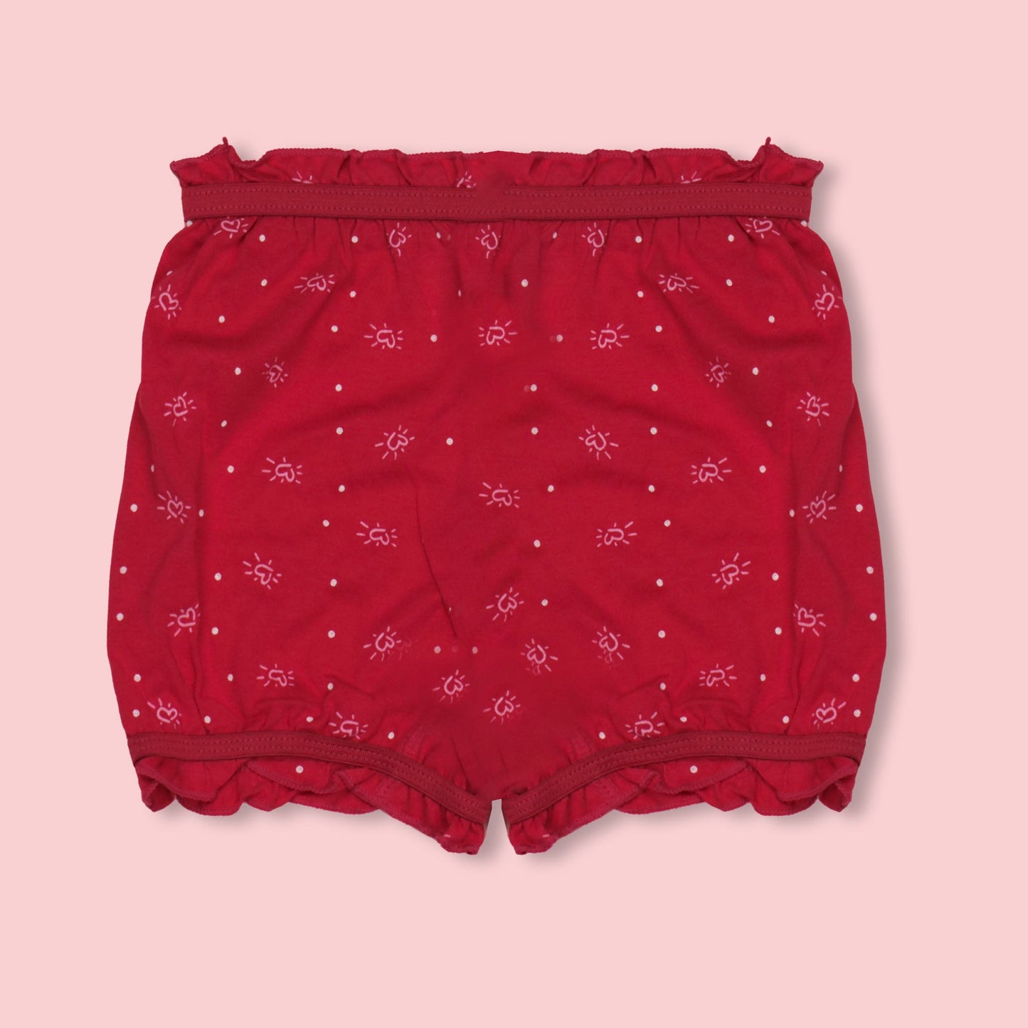 Body Care Girls Printed Cotton Blend Bloomers Pack of 3