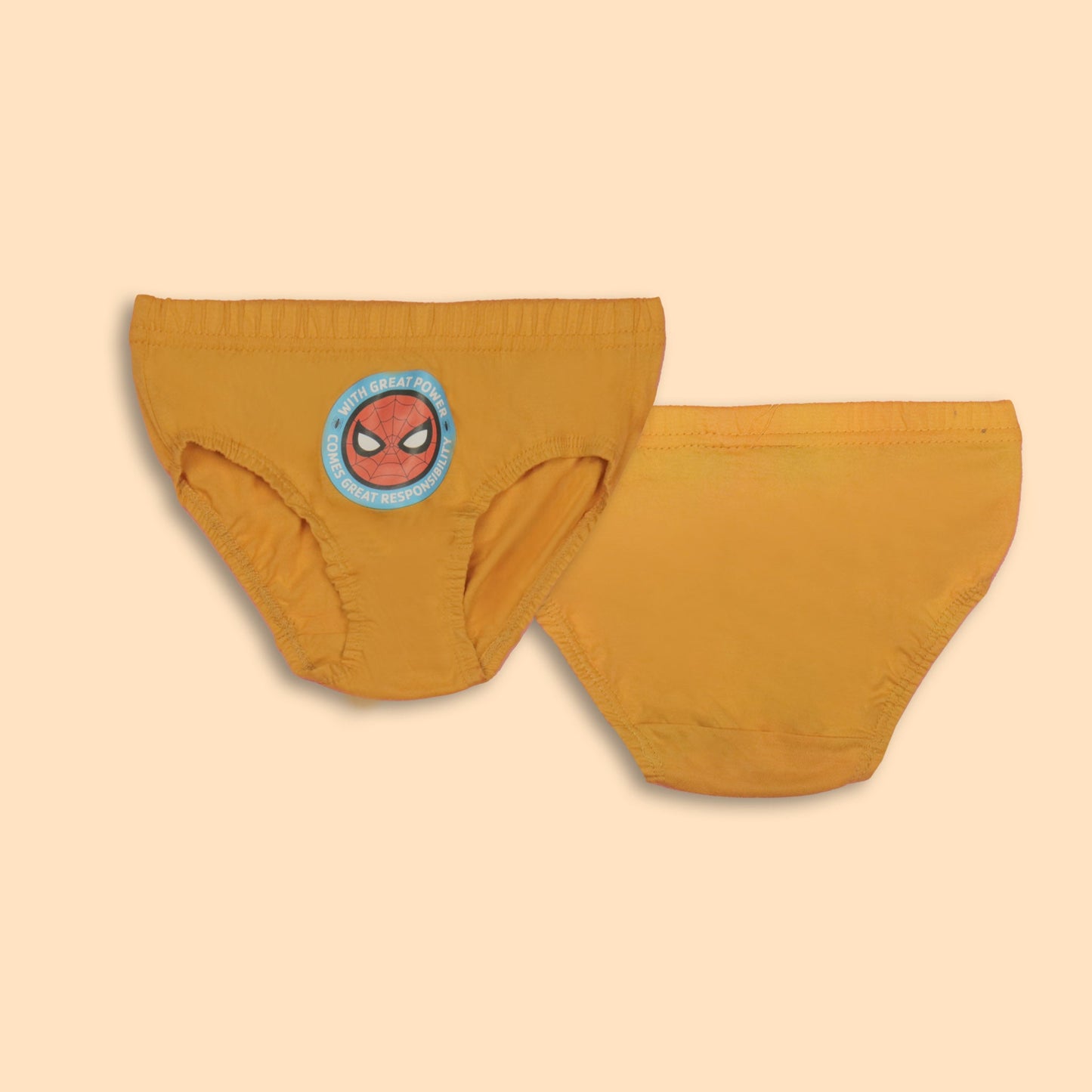 Body Care Boys Solid Cotton Blend Briefs Pack of 3 (Any Color)