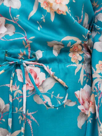 Celebration Ready – Turquoise Ethnic Set for Girls
