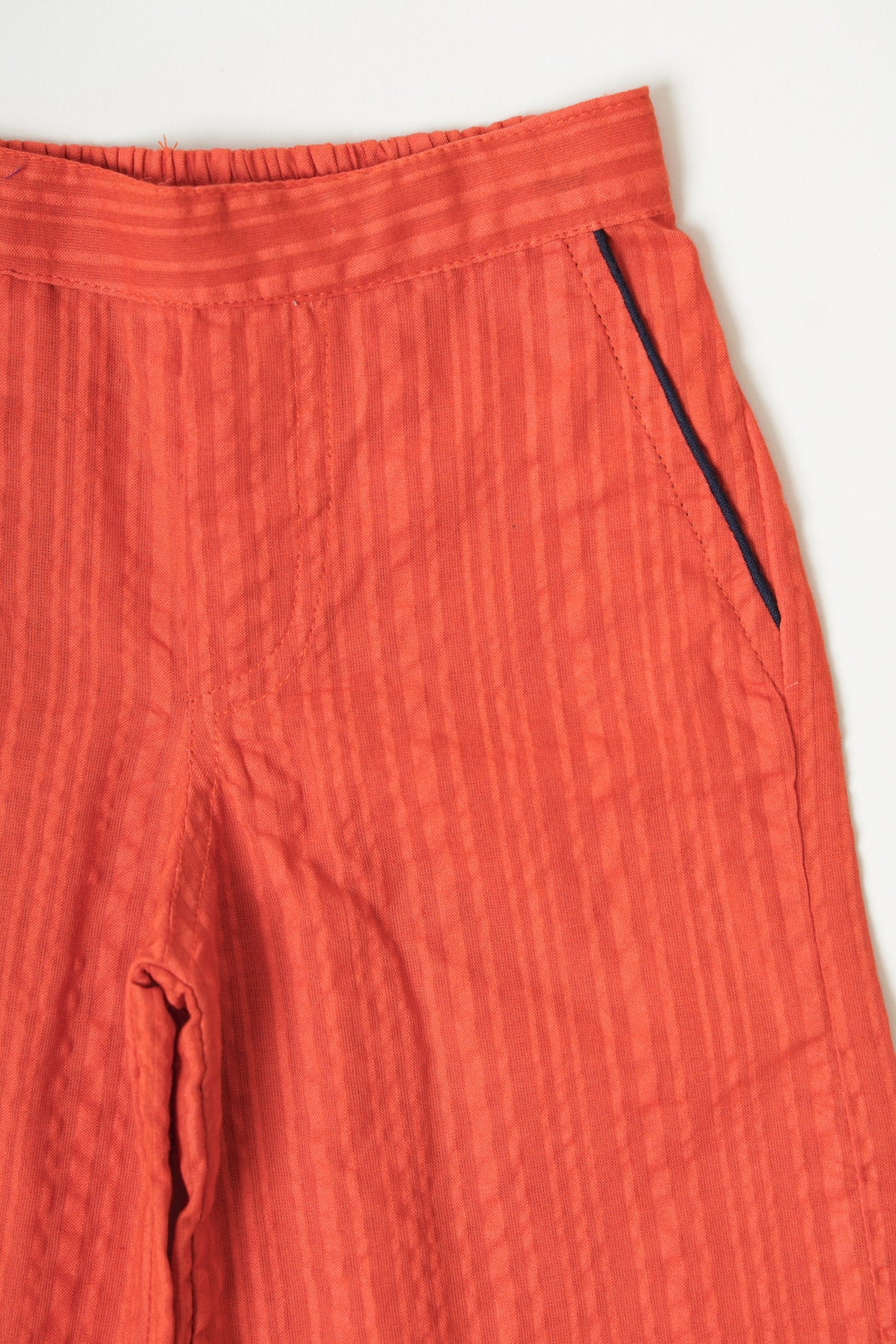 Boys' Seersucker 100% Super Soft Cotton Loungewear Set