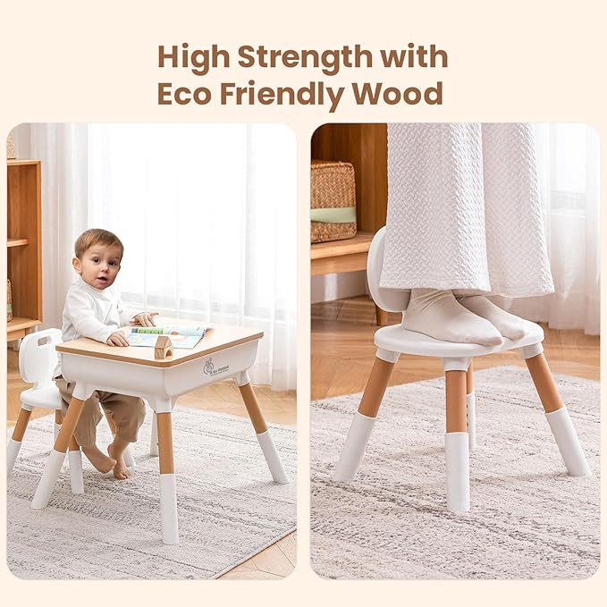 R for Rabbit - Little Genius Woodland -
Furniture - Wood White